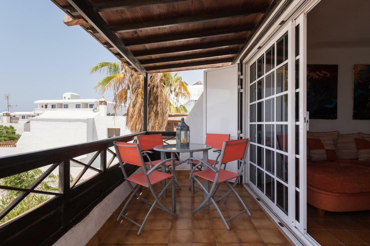 2Br Beach House - Solarium & Shower Terrace - 13 Puerto del Carmen  Luaran gambar